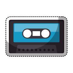 Obraz premium retro cassette isolated icon vector illustration design