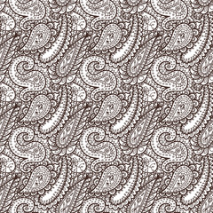 Mehendi pattern vector illustration