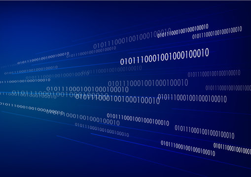 Cyberspace abstract background vector