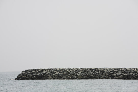 Fujairah UAE Rock Jetty Fujairah