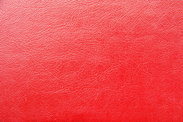 red leather background