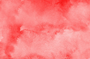 Abstract red watercolor background - 129973025