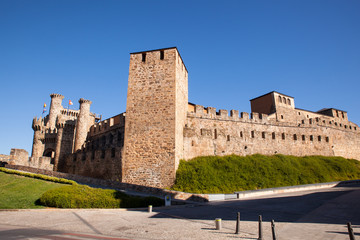 Templar Castle in Ponferrada, Spain