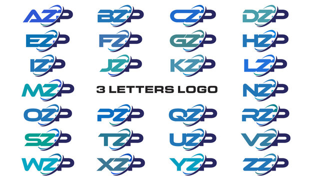 3 letters modern generic swoosh logo AZP, BZP, CZP, DZP, EZP, FZP, GZP, HZP, IZP, JZP, KZP, LZP, MZP, NZP, OZP, PZP, QZP, RZP, SZP, TZP, UZP, VZP, WZP, XZP, YZP, ZZP