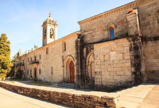 View of the convento de la Magdalena, Sarria
