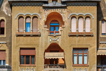 Fototapeta premium Fragment of an Old Building