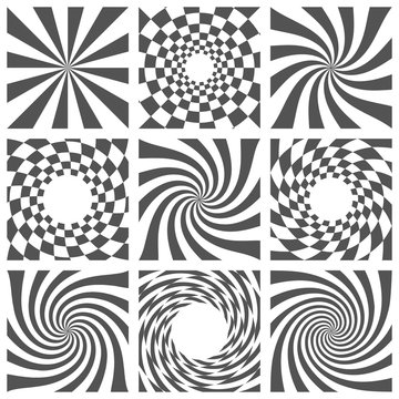 Vector Spiral and Swirl Collection