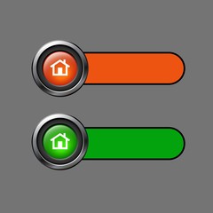 Obraz premium Web buttons