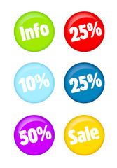 Glossy Sale Button