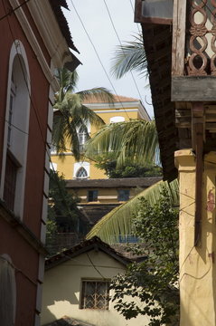 In the Latin quarter of Panaji, formerly known as Panjim, Goa