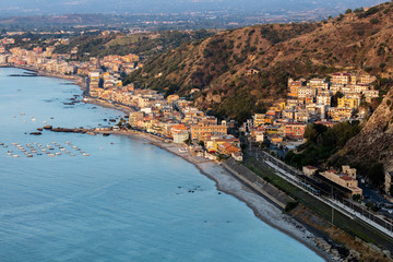 Giardini Naxos in Sicily, Italy - obrazy, fototapety, plakaty