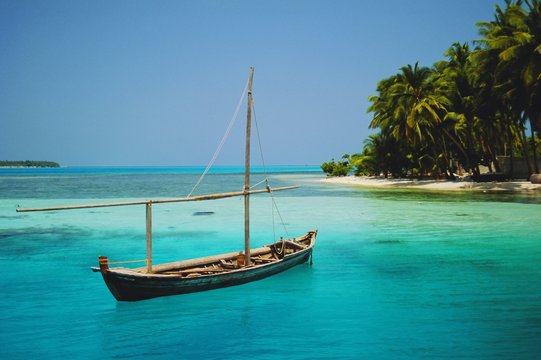 The island of Guriadu, Maldives