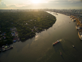 Aerial View of Dockyard