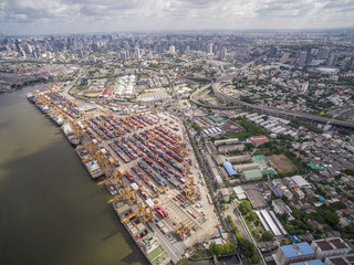Aerial View of Dockyard