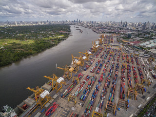 Aerial View of Dockyard