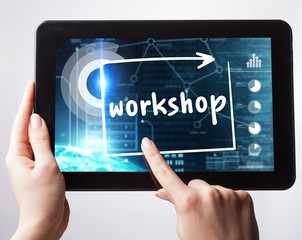 Business, Technology, Internet and network concept. Young busine