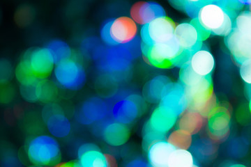 Obraz premium Colorful bokeh background for decorate in festival and celebrati