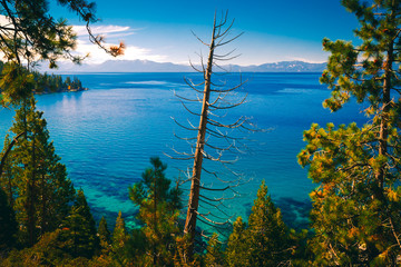 East shores of Lake Tahoe