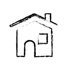 House real estate symbol icon vector illustration graphic design