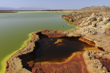 Dallol Volcano  Danakil depression  Ethiopia