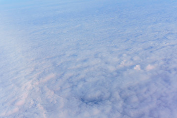 Fototapeta na wymiar sky clouds flight