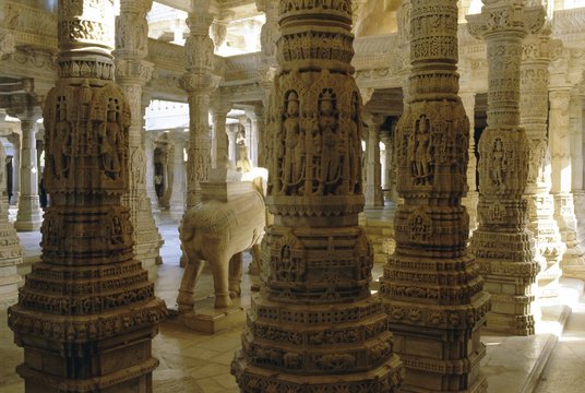 Jain temple of Adinatha, Ranakpur, Rajasthan