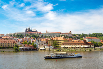 Panoramic view of  Prague