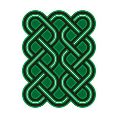 Celtic pattern. Element of Celtic or Irish ornament