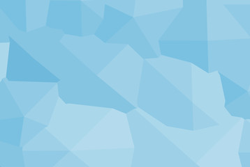 Blue polygonal mosaic background. 3D vector illustration.