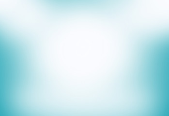 Light blue gradient abstract background. Empty room for display product.
