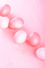 Studio shot of easter eggs