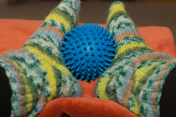 Gestrickte Socken