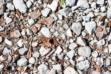 small pebble rock background texture