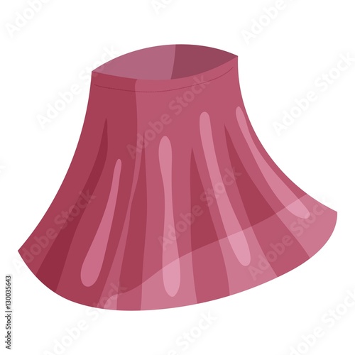 "Skirt icon. Cartoon illustration of skirt vector icon for web