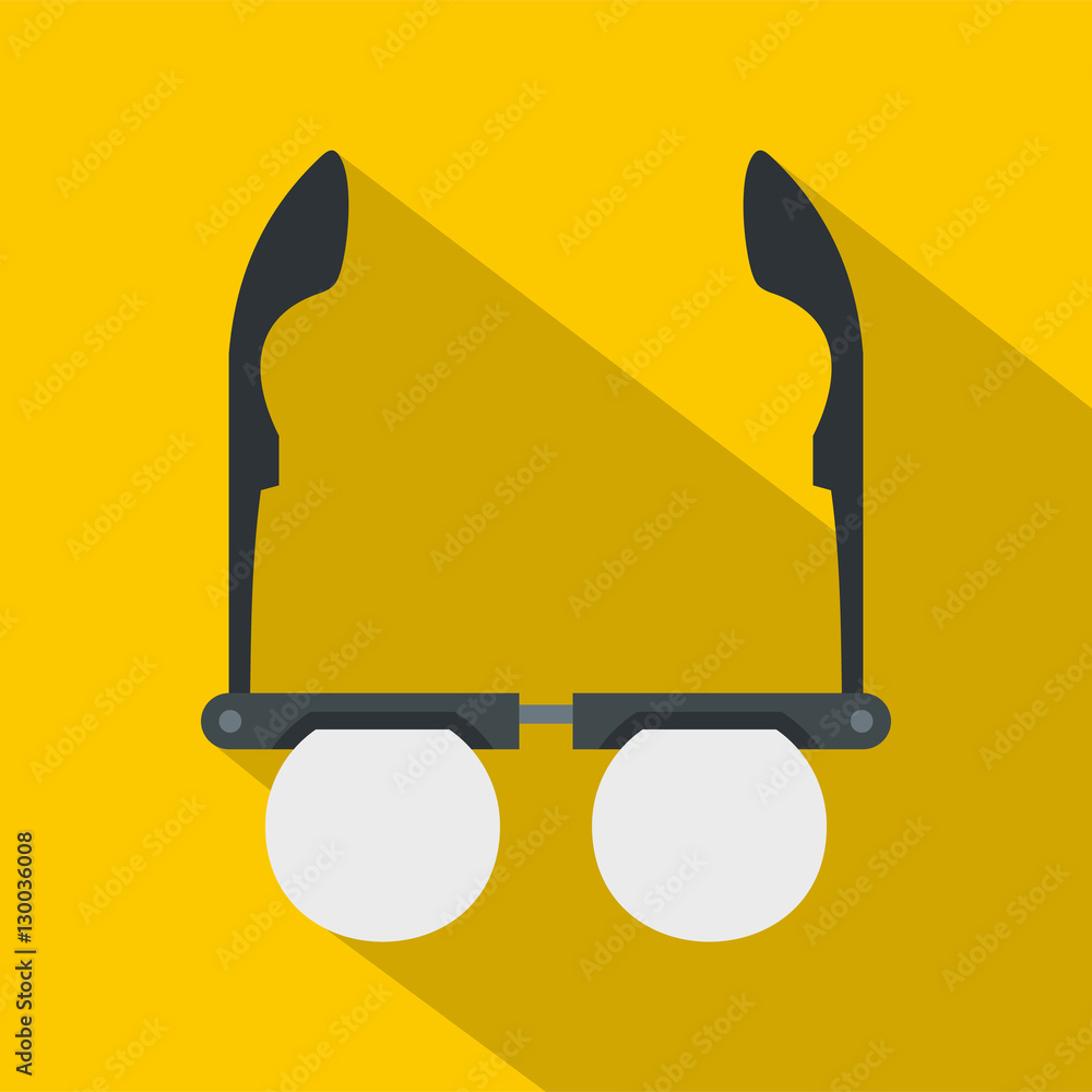Poster autorefractometer icon. flat illustration of autorefractometer vector icon for web
