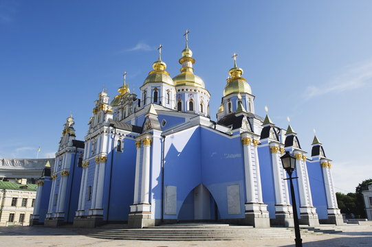 St. Michaels Gold Domed Monastery, 2001 copy of 1108 original, Kiev, Ukraine