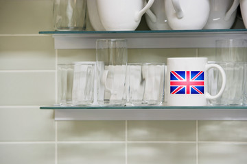 Mug on shelf