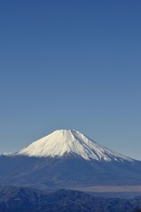丹沢 丹沢山からの富士山