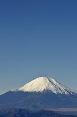 丹沢 丹沢山からの富士山