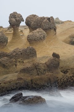 Coastal Rock Formations, Yehliu, Taipei County, Taiwan