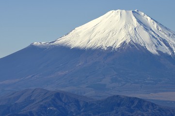 丹沢からの富士山