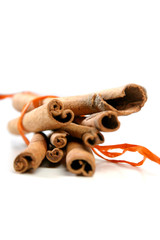 Tied Bunch of cinnamon Sticks