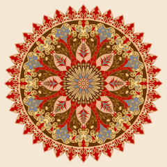 Vector design elements in a traditional Oriental style.