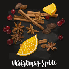 Christmas winter spice.