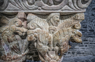 france; 66; serrabone priory, inside capital