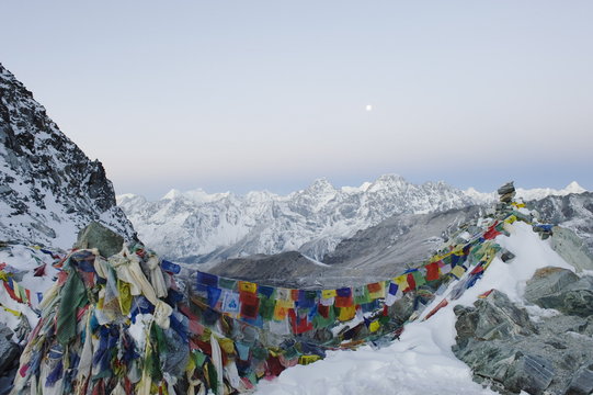 Cho La Pass, Solu Khumbu Everest Region, Sagarmatha National Park, Himalayas, Nepal