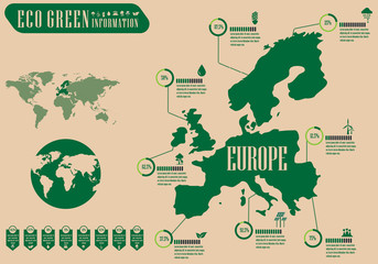 Green Concept Infographic