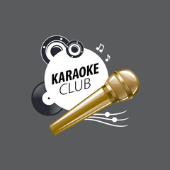 vector logo karaoke