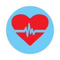 Medical Insurance Icon. Flat Design. Isolated Illustration.