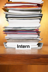 Overflowing Inbox of an intern